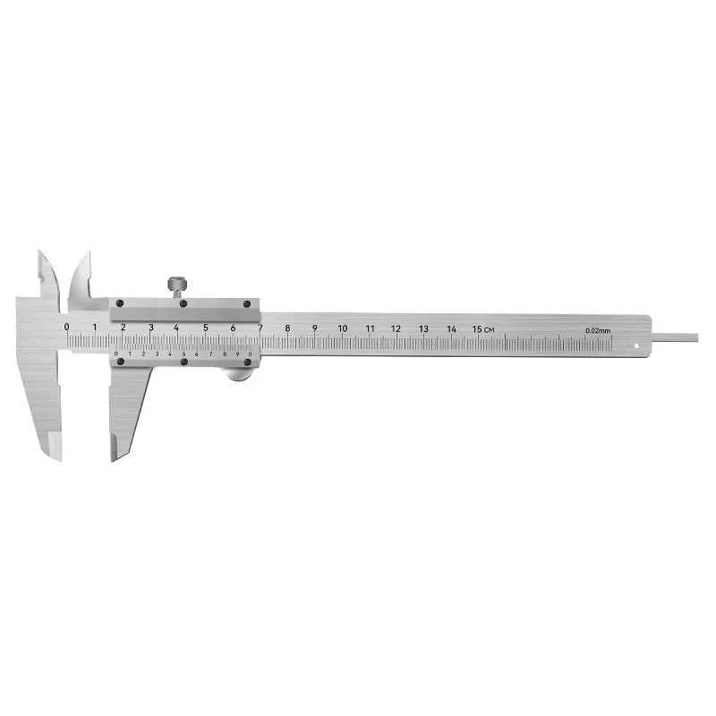 Stainless Steel Vernier Caliper Measuring Tool Sliding Gauge Inside Outside Thickness Depth Step Micrometer Accuracy Gauge 150mm