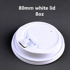 100pcs/pack 8oz/14oz/16oz Disposable Thick Double-layer Hot Drink Tea Cup Coffee Paper Cup