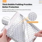 50pcs Envelopes Shipping Packaging Bags Holographic Mailer Laser Small Business Supplies Bubble Envelope Mailers Mailing Office
