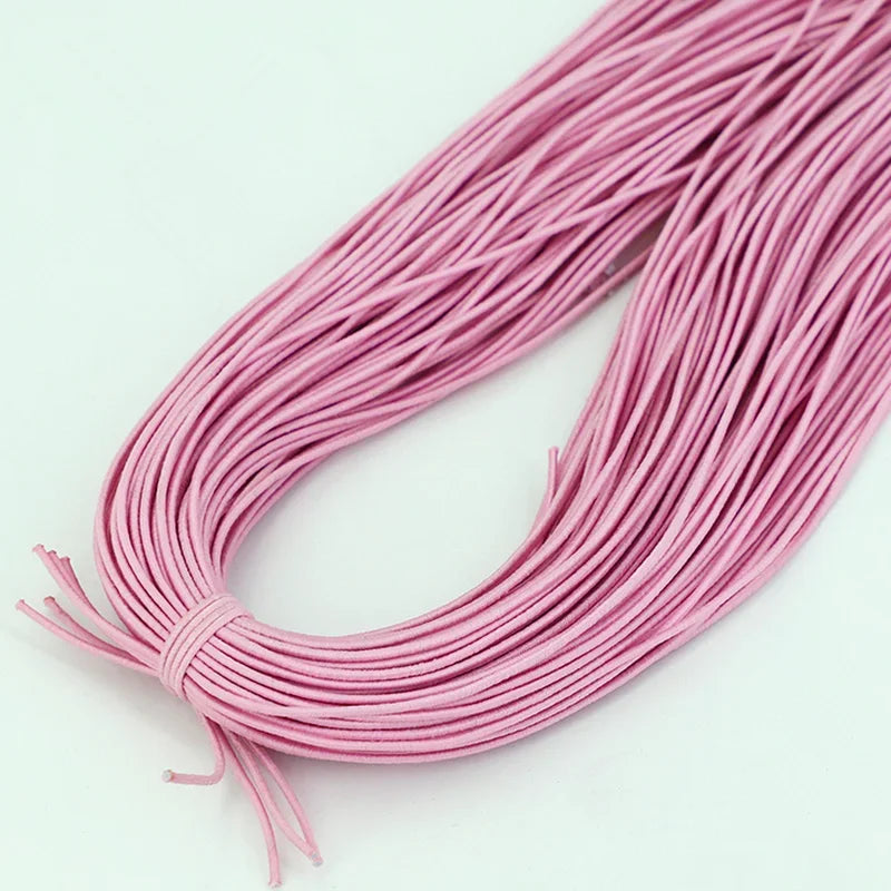 1.0/ 1.2/ 1.5/ 2.0/ 2.5mm Elastic Band Elastic Thread DIY Handmade Beaded Elastic Thread For Jewelry Making Bracelet&Necklace