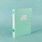 Morandi file box, A4 folder, file box, Velcro fastener storage bag, data book, office storage box