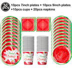 Watermelon Party Tablecloth Plastic TableCover One in a Melon Theme Girl Birthday Decoration 1st 2nd 3th Birthday Party Supplies