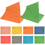 8 Pcs A4 Size Thick Paper Suspension Folders Hanging Files Office Storage ganizer Records Financial Documents Filing