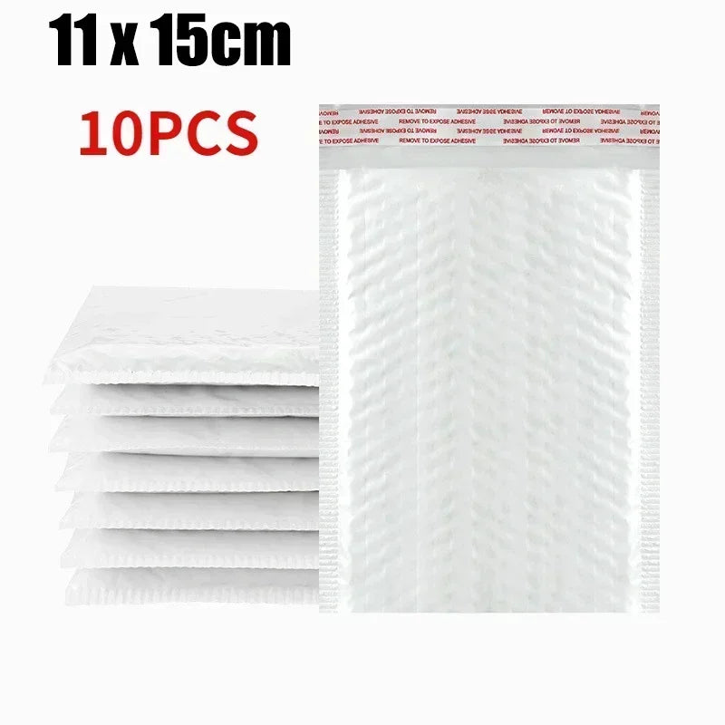 11/15/23cm White Bubble Envelopes Thicken Waterproof & Shockproof Bubble Mailers Shipping Envelope Bags Self Seal Packing Bag