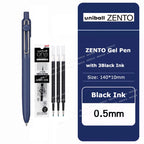 uniball ZENTO Standard 0.38/0.5mm Gel Pens,Water-Based Smooth Writing Roller Ball Pens Fit for a variety of occasions Stationery