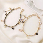 1pcs Leather Phone Charms XYun New Chain Colorful Wrist Style Anti Fall Phone Rope Phone Pendant Phone