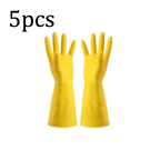 Latex Dishwashing Gloves Waterproof Household Kitchen Washing Bowl Washing Clothes Vegetable Cleaning Household Unisex