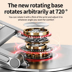 Laptop Stand 360° Rotatable Notebook Holder Liftable Desk Riser Stand Aluminum Alloy Stand Compatible With 9.7-17.3 Inch Laptops