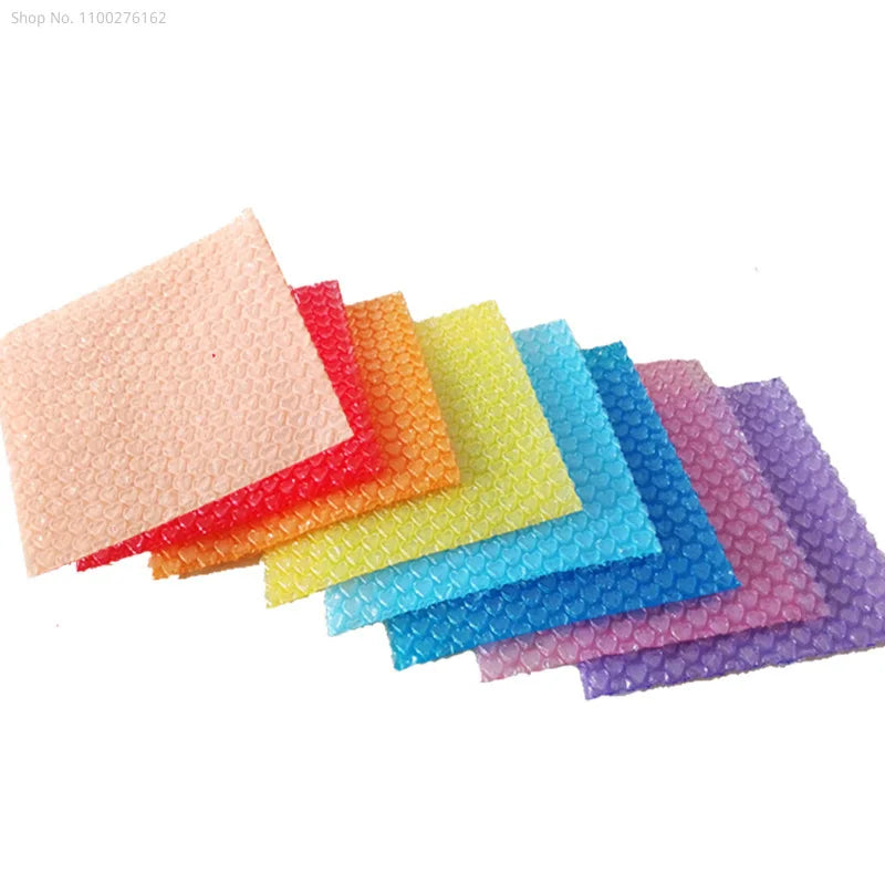 100pcs Love Heart Shaped Bubble Mailers Envelope Protective Wrap Plastic Shockproof Bag Foam Packing Bags Cushioning Bag