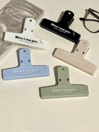 1pcs When I Saw You White Paper Clip Large Binder Clips Diary Page Marker Office School Binding Tools Bag Accessories A7871