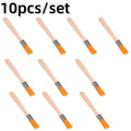 10Pcs  Wooden Handle Brush, Nylon Bristles Welding Cleaning Tools For Solder Flux Paste Residue Keyboard PC