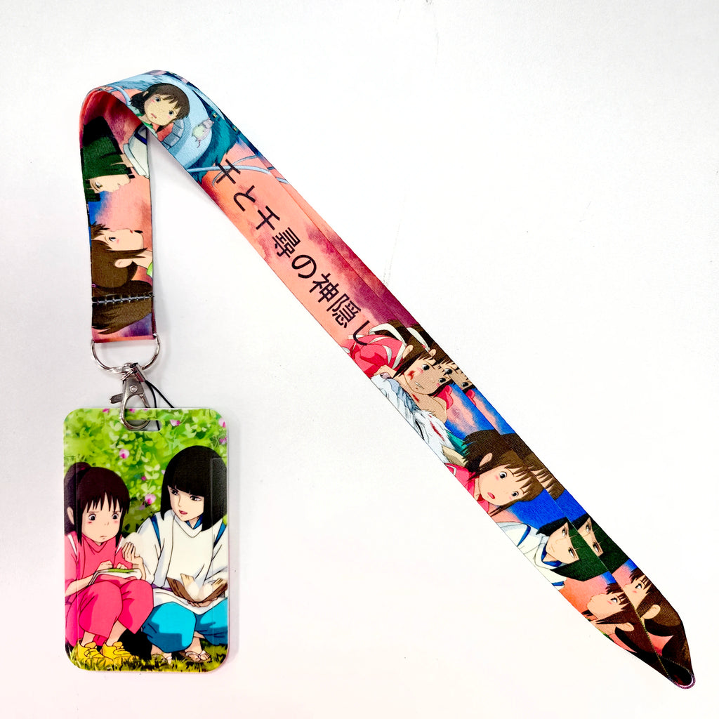 Anime Lanyards Keychain Animated Mobile Phone ID Card pass Hang Rope DIY Jewelry Accessories wholesale