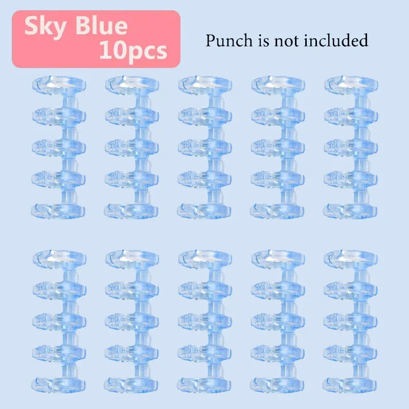 Mini 5 Holes Puncher A5 B5 A4 Loose Leaf Notebook Paper Puncher Tool Loose-leaf Binding Ring Student Office Stationery Supplies