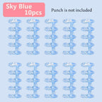 Mini 5 Holes Puncher A5 B5 A4 Loose Leaf Notebook Paper Puncher Tool Loose-leaf Binding Ring Student Office Stationery Supplies