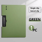 1PC A4 File Folder with Cover - Document Organizer Clipboard for Business & School, Office Stationery Supplies, Paper Holder