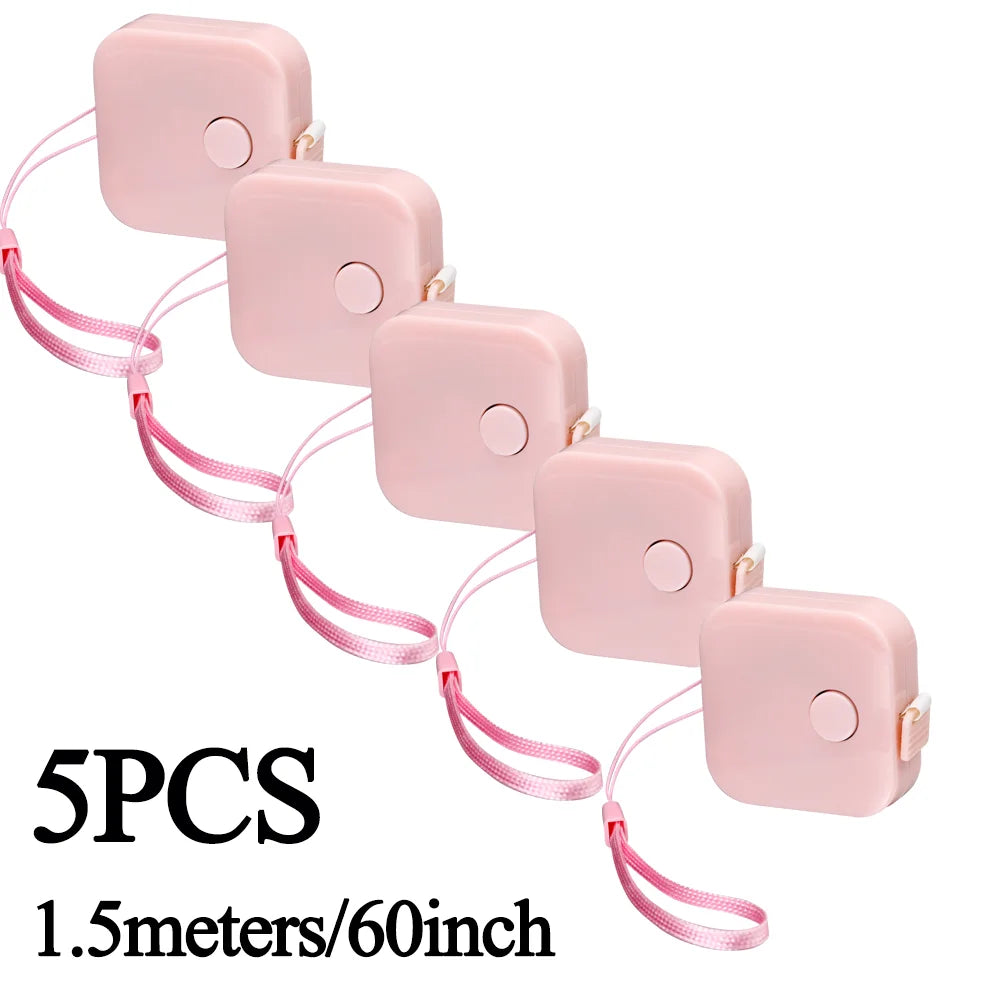 Retractable Soft Tape Measure Double-sided Measurement Ruler Portable Body Flexible Ruler for Weight Loss Medical Measurement