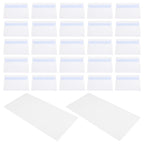 50Pcs White Self Seal Envelopes Letter Size Mailing Envelopes Peel and Seal Document Security Office Business Mailers Packaging