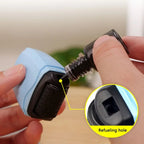 Portable Seal Applicator Confidential Stamp Identity Protection Roller Stamps Express Privacy Random Code Photosensitive Stamps