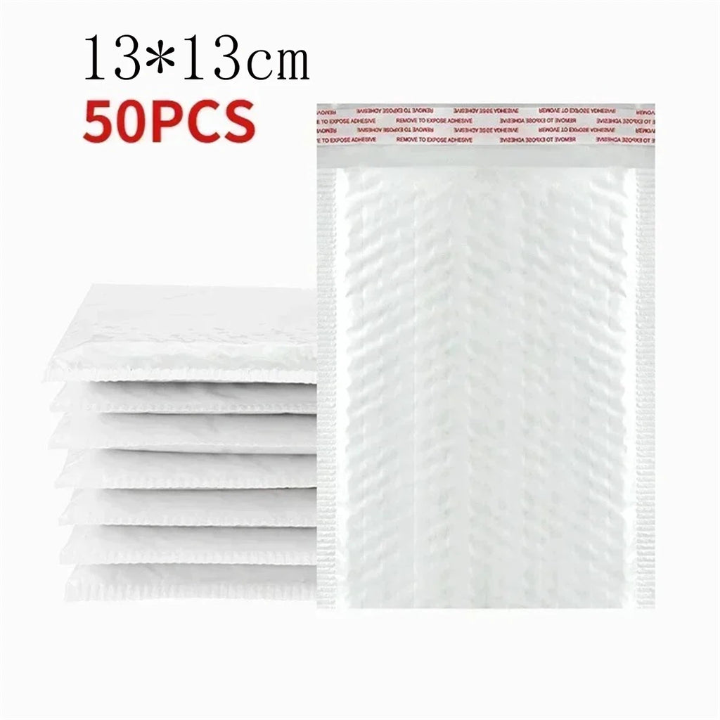 11/15/23cm White Bubble Envelopes Convenient Thicken Waterproof Shockproof Bubble Mailers Envelope Bags Self Seal Packing Bag
