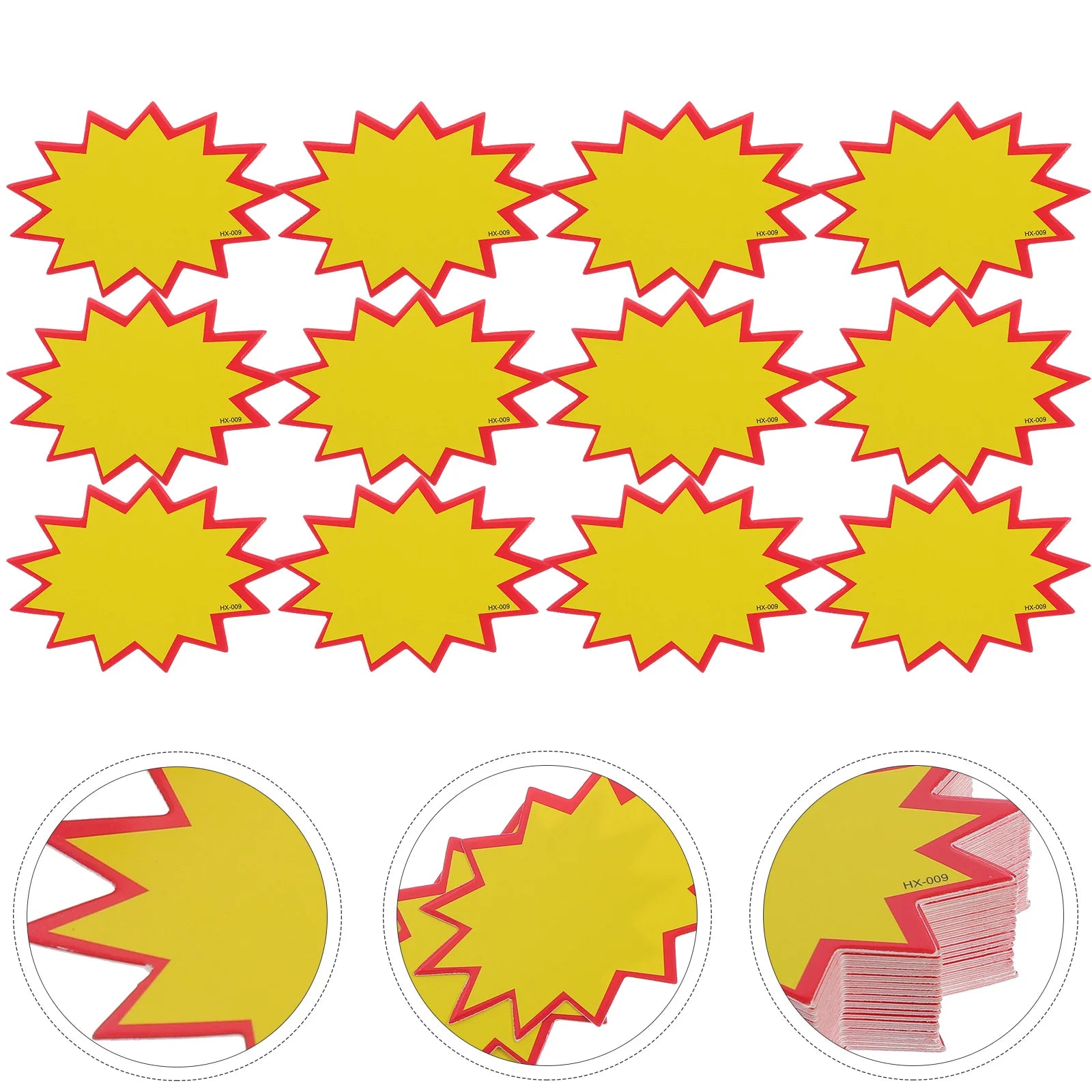 200pcs Price Tags Blank Sale Signs Retail Store Advertising Paper Labels Supermarket Display Blank Label Tag s(Note:7x5cm)