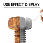 Car Quick-Care Rust Remover Spray, Car Exhaust Pipe Rust Remover, Car Wheel Rim Rust Remover, Metal Powder Cleaner