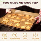 50/100pcs Pre-Cut Parchment Paper - Non-Stick for Baking Cooking Grilling Air Fryer Steaming Baking  Sheets  Baking Paper