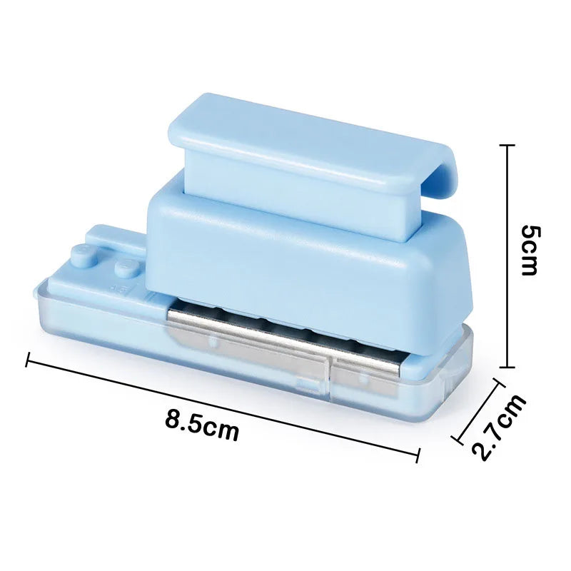 Mini 5 Holes Puncher A5 B5 A4 Loose Leaf Notebook Paper Puncher Tool Loose-leaf Binding Ring Student Office Stationery Supplies