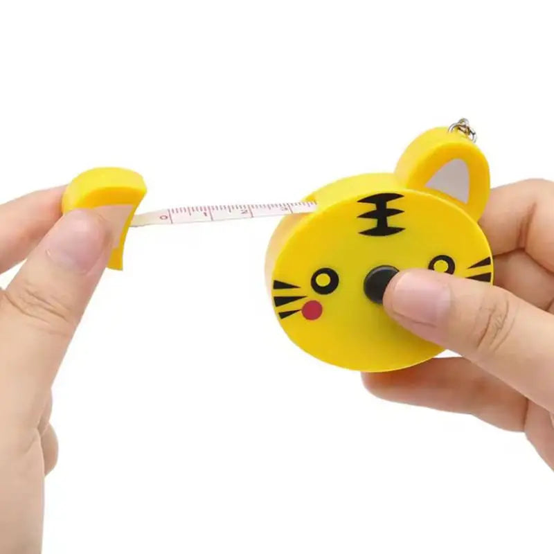 1.5M Soft Tape Measure Tailor's Tape With Snap Fasteners Body Measuring Double-sided Ruler For Needlework Sewing Tool NEW