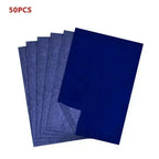 DIXSG Reusable A4 Carbon Transfer Tracing Copy Paper with Dotting Stylus Pen for DIY Drawing Embroidery Fabric Wood Transfer