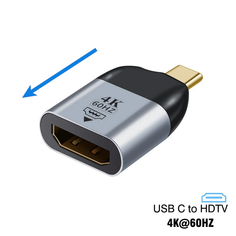 USB Type C To HDMI-Compatible 8K USB C to DP DisplayPort miniDP 4K VGA Adapter For Laptop MacBook TV Box PS5 Switch iPad Galaxy