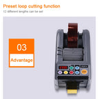 Automatic tape Dispenser Ribbon Cutting Machine ZCUT-9 ZCUT-9GR 110V/220V 6-60mm Intelligent Adhesive Tape Double Sided Cutter