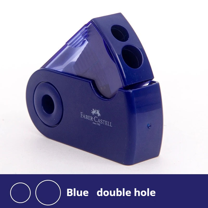 1Pc Faber Castell Double Pencil Sharpener Creative Single Hole Double Hole Pen Knife School Office Supplies Student Stationery