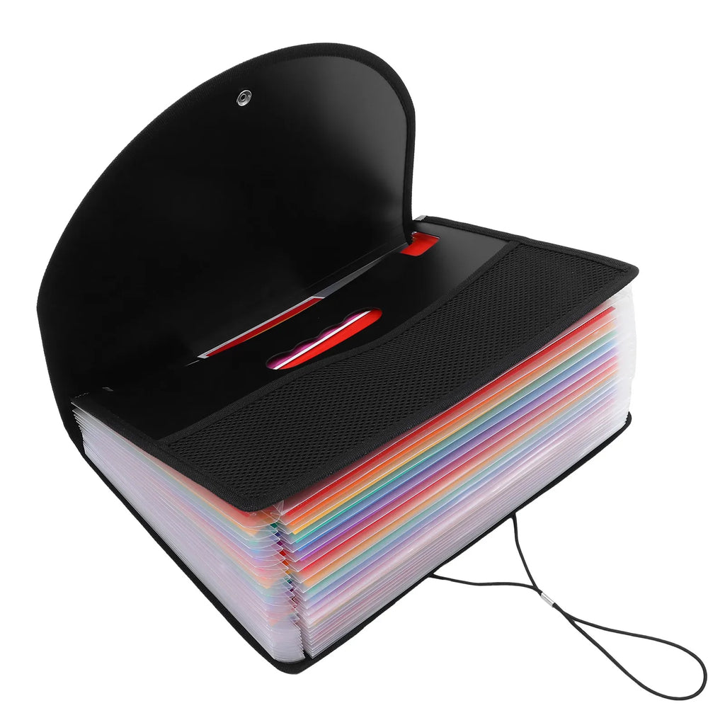 Accordion File Folder Expanding Organizer Portable Document Storage Folder Multi Layer File Organizer for Office Classroom Use