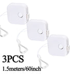 Retractable Soft Tape Measure Double-sided Measurement Ruler Portable Body Flexible Ruler for Weight Loss Medical Measurement