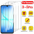 Tempered Glass For Samsung A16 A17 A18 A26 A27 A36 A37 A56 A57 Screen Protector Galaxy A55 A35 A15 A25 A24 Film A51 A52 A53 A54