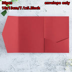 30pcs 18x13cm Green Envelopes for Wedding Invitation Small Business High-grade 250g Paper Stationery Supplies Storage Bag
