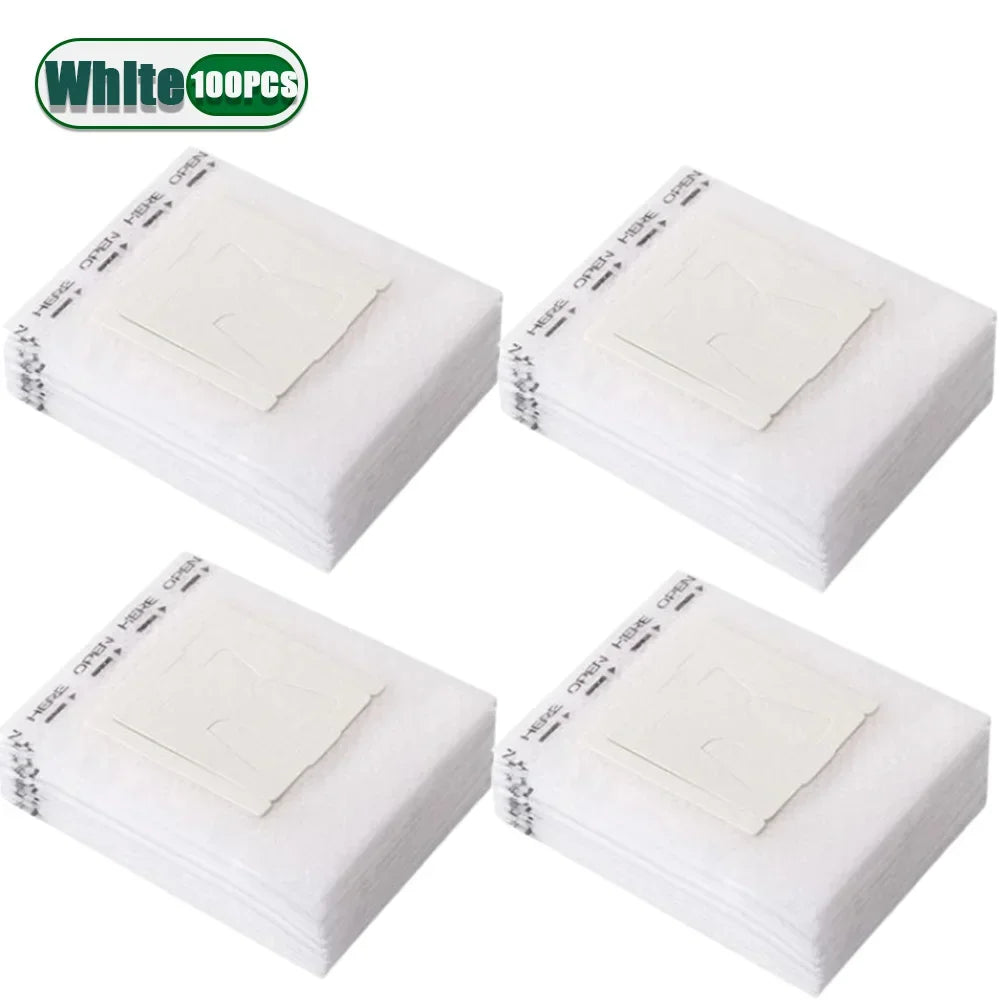 50-200PC Eco Friendly Biodegradable Fast Flow Coffee Filters Disposable Drip Brewing Bags for Home Office Travel Tea and Coffee