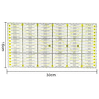 1/2pcs 15cm Quilting Patchwork Ruler Fabric Cloth Cutting Ruler Acrylic Sewing Rulers DIY Knitting Crafts Tailor Sewing Tools