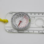 Outdoor Compass Navigation Map Ruler - Scouting Scale Orienteering Gear for Hunting Survival Travel And Backpacking