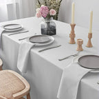 Set Of 6/12/24 40x40cm Table Cloth Napkins Durable Polyester Thicken Placemat Reusable for Kitchen Dining  Wedding Decoration