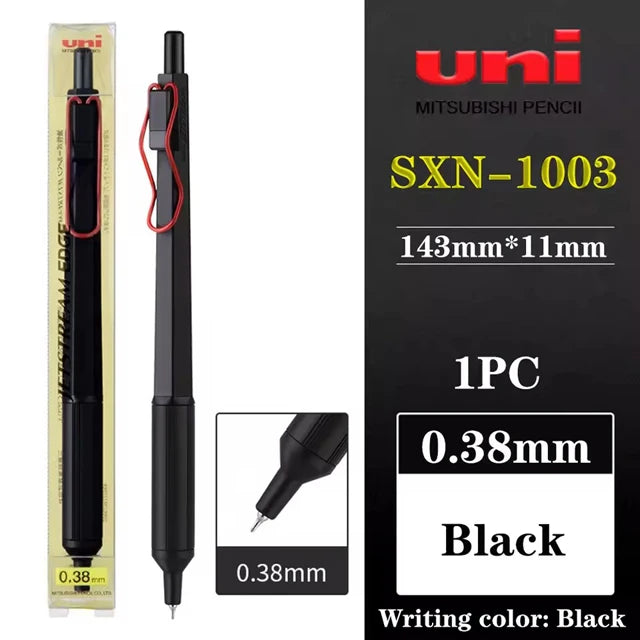 Uni SXN-1003 JETSTREAM EDGE Ballpoint Pens Ultra-fine Luxury Men's Pen, Small-word Annotations Fine Writing Japanese Stationery