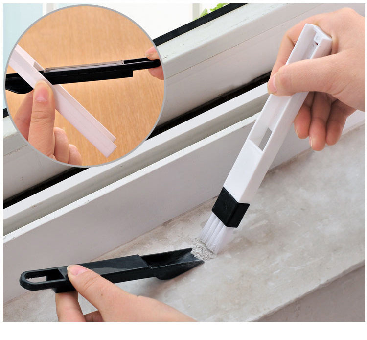 Window Groove Cleaning Brush Computer Keyboard Groove Window Crevice Dust Cleaning Brush Nook Cranny Dust Brush Household Item