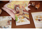 30sheets Kawaii Cartoon Animal Diary Illustration Commemorative Card Postcard Handmade Scrapbooking Material Card Paper
