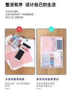 A4 transparent data storage box, folder, large capacity, multifunctional student test paper, book, graduation certificate, archi