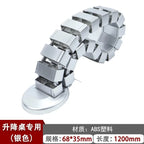 Wire Spine Cable Sleeve Under Desk Cable Tray Wire Management Workstation Snake Wire Organizer Management Cleaning Pipe Conduit