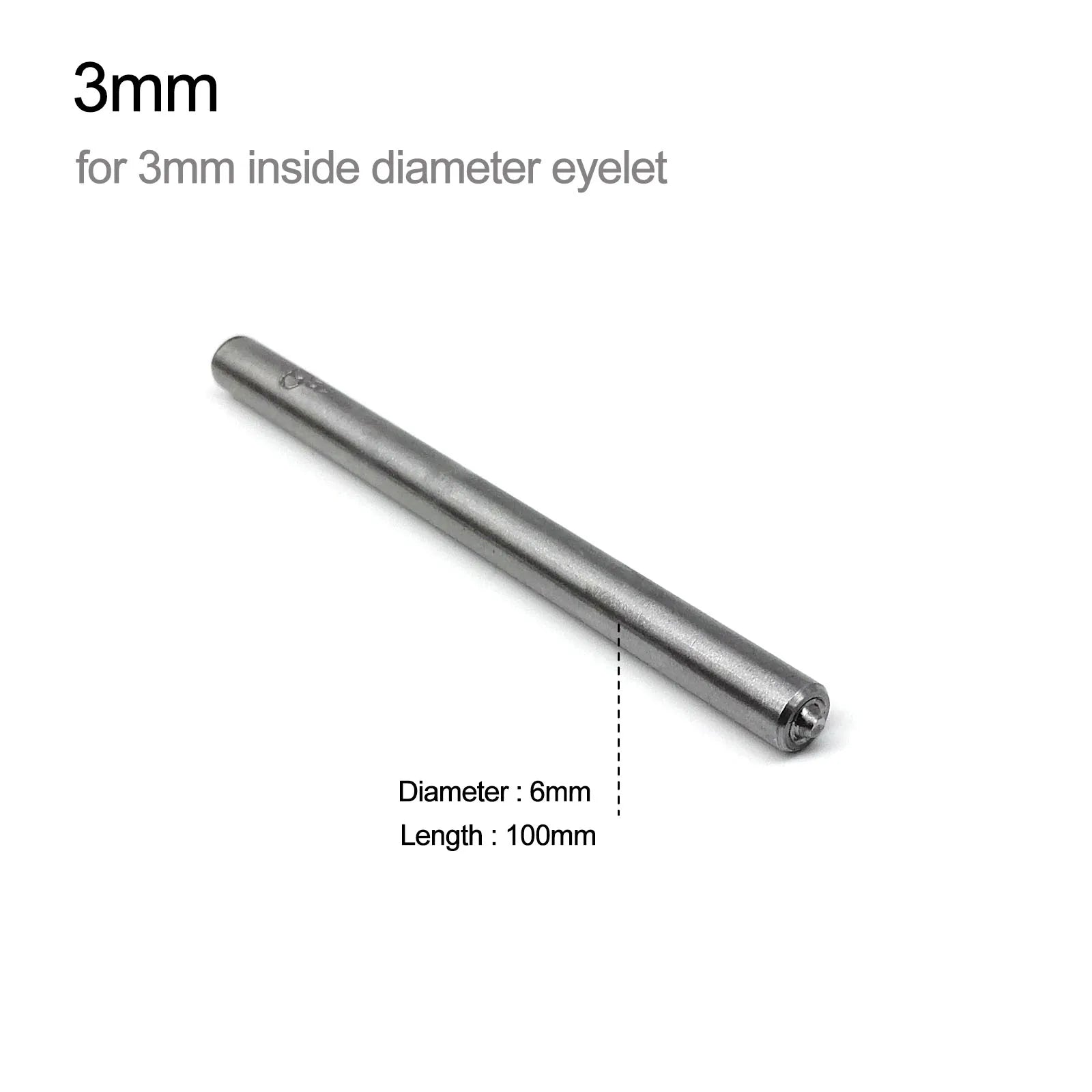 1mm to 20mm Metal Eyelets Grommet Mold Ring Air Hole Rivet Installation Punch Tool DIY Handmade Accessories High Quality Steel