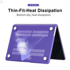 For Macbook Air 13.6 Case M5 2026 Neo A18 For MacBook Air 13 Cover M4 M2 Pro 13 Funda 2025 M5 Pro 14 16 Case M3 15.3 Laptop Case