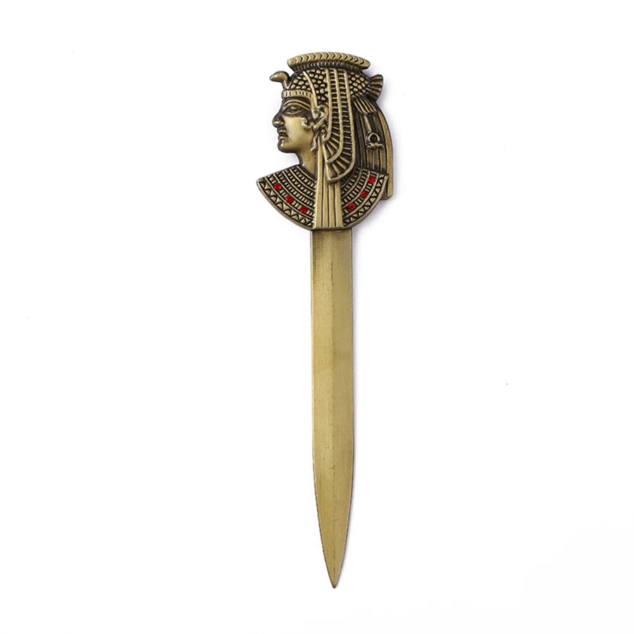 1pc Ancient Egyptian Classical Letter Opening Knife Paper Cutting Envelope Paper Cutting Cutter Box Opening Knife, Letter Openin