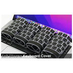 Keyboard Cover for 2022-2024 M4 M3/M2/M1Chip Pro 14"/16" A3401/A2992/A2779/A2991/A3403 MacBook Air 15.3"/13.6" A3113/A3114/A2941