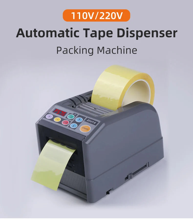 ZCUT-9 Tape Cutting Machine Automatic Paper Cutter Packaging Machine Tape Dispenser for Double Sided Tape Slitting Machine